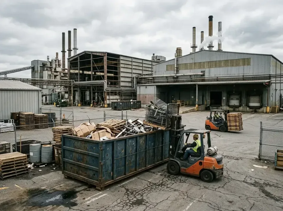 industrial-factory-scrap-conta-003 — frequently asked questions, Cheap Roll-off Dumpster Rentals in Frankfort, IL